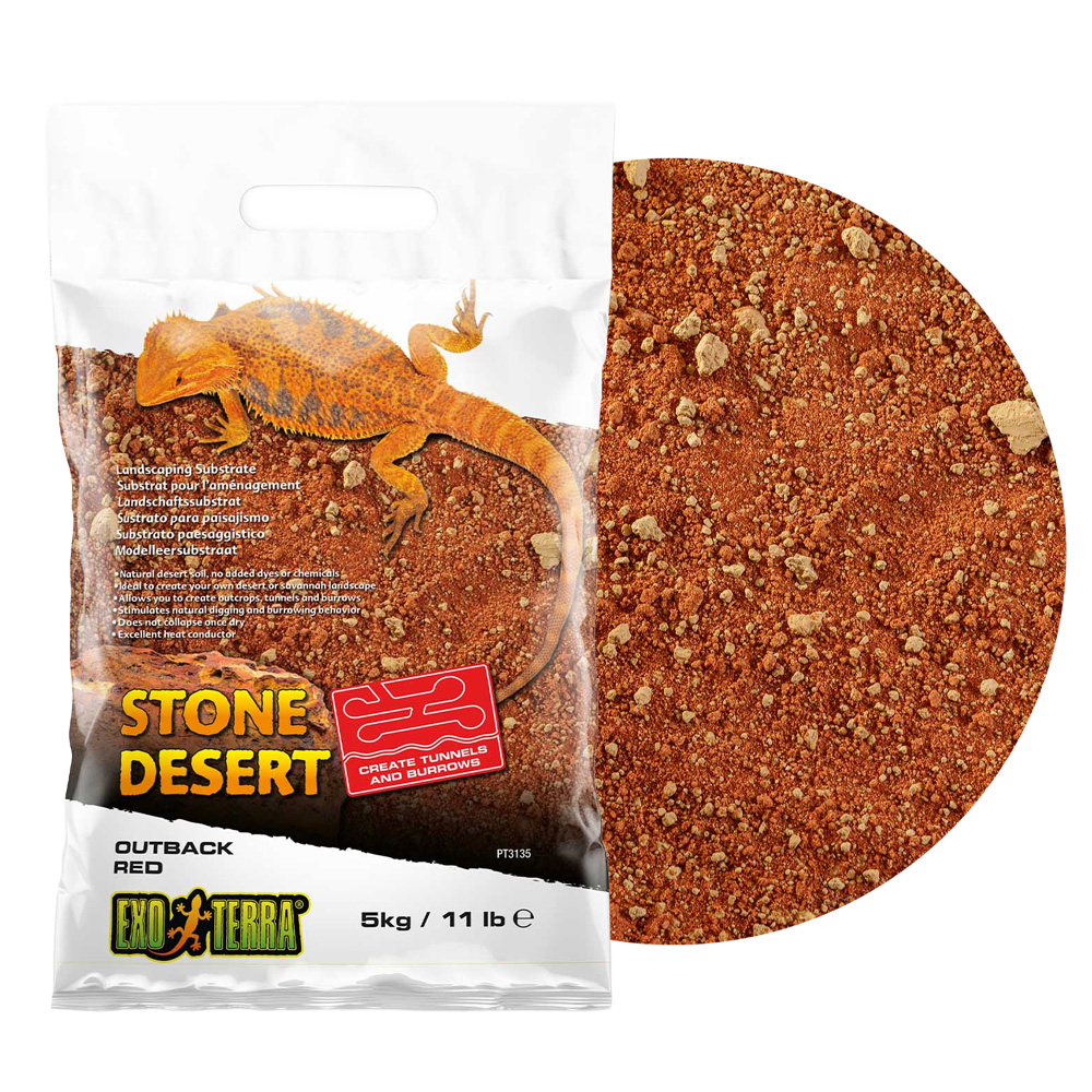 ExoTerra Podłoże do Terrarium Stone Desert Czerwona Pustynia 5kg